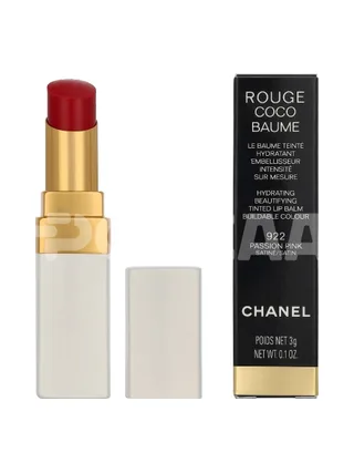 Chanel Rouge Coco Hydrating Beautifying Tinted Lip Balm 3g - #922 Passion Pink 1