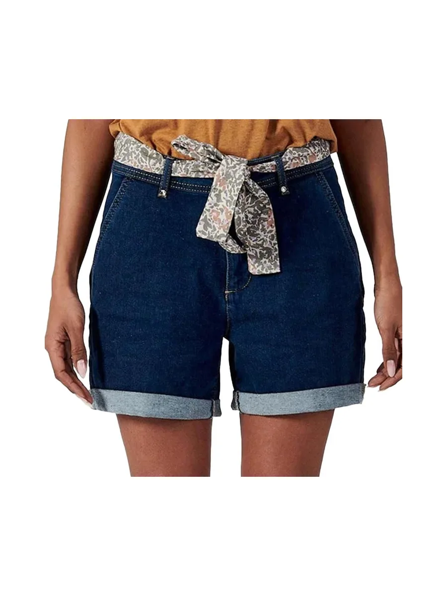 Short en Jeans Bleu Foncé Femme Kaporal VAURE 2