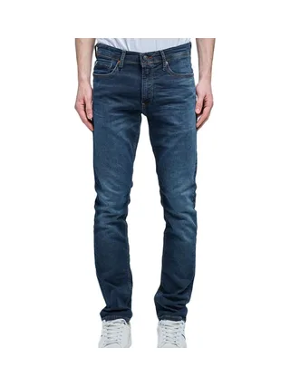 Jean Droit Bleu Brut Denim Homme Teddy Smith Reeple Rock 10116760DL32 1