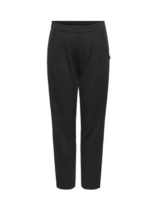 Pantalon fluide Noir Femme JDY Life Ancle 1