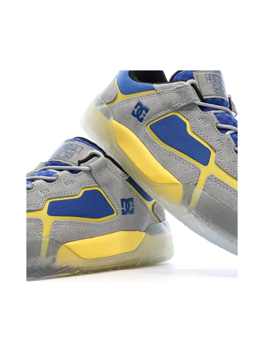 Baskets Gris/Bleu/Jaune Homme Dc shoes Metric X Hongo 8