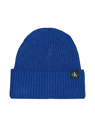 Bonnet Bleu Homme Calvin Klein Jeans Beanie 1