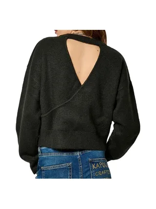 Pull Noir Femme Kaporal Charco 2