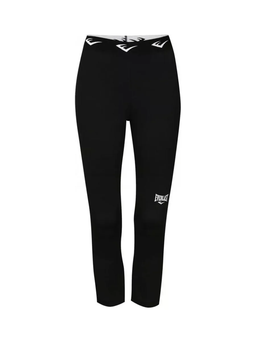 Legging 3/4 Noir Femme Everlast Leonard 894080 2