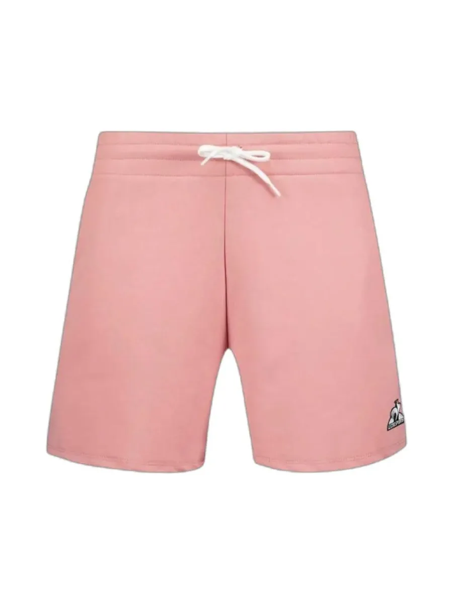 Short Rose Femme Le Coq Sportif Ess Short N°1 3