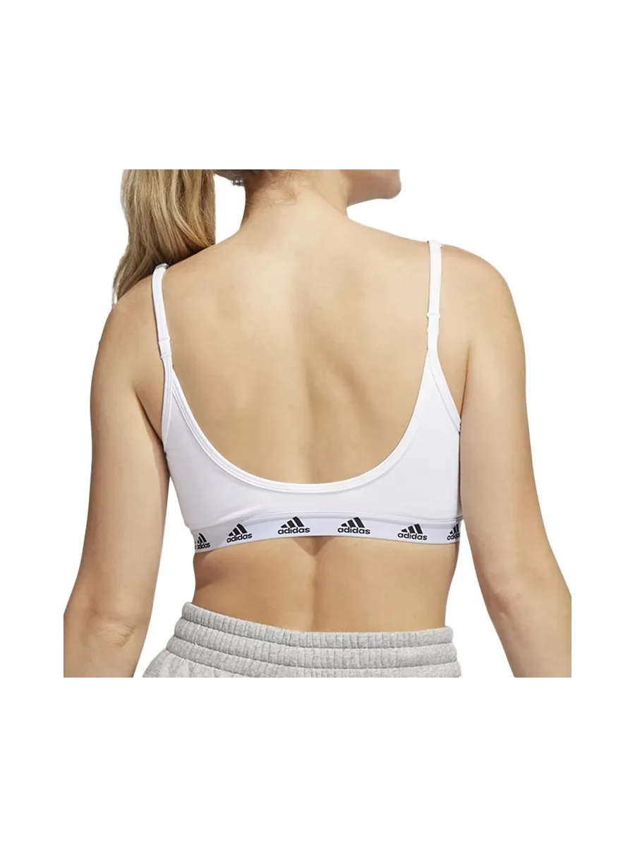 Brassière Blanche Femme Adidas Pureb 3