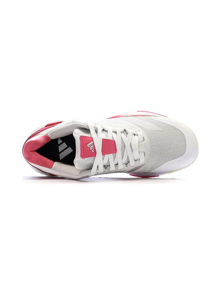 Chaussures de padel Blanc/Rose Femme Adidas Crazyquick Boost Padel 5
