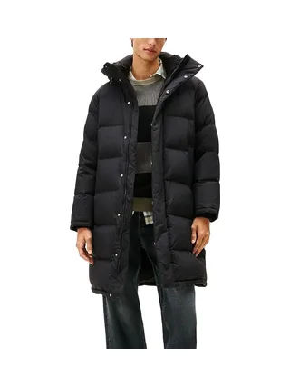Doudoune Noire Homme Tommy Hilfiger Tjm Hooded Down Maxi 1