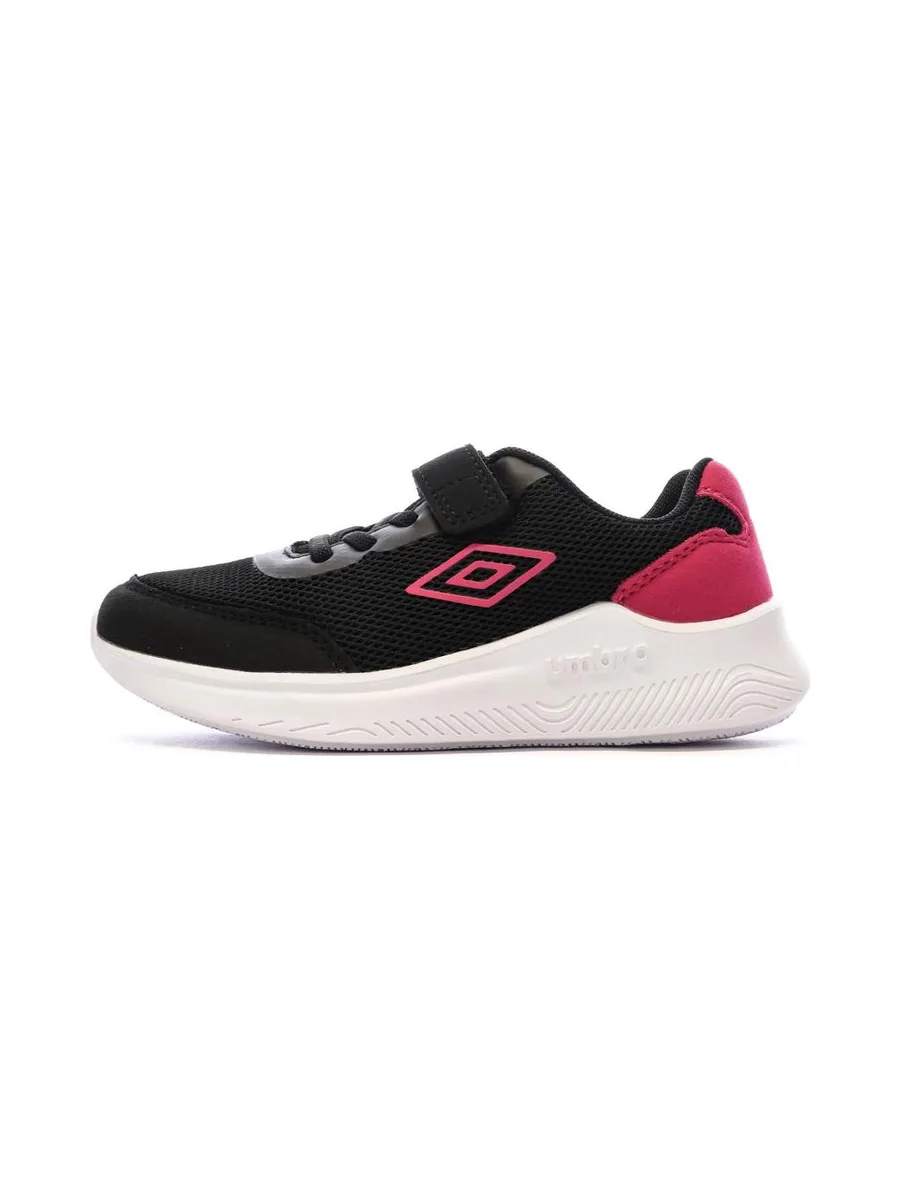 Baskets fille Umbro Nateo Noir/Rose – Style et confort sportif 2