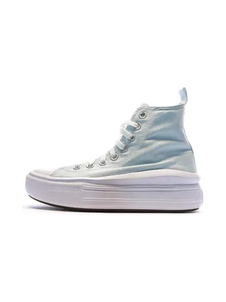 Baskets Bleu Ciel Femme Converse Chuck Taylor All Star Move 2