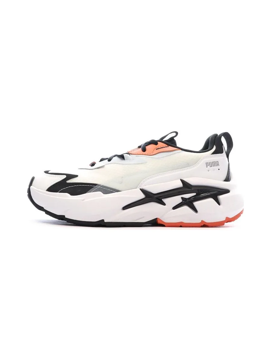 Baskets Blanches/Noires Femme Puma Spina 2