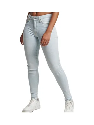 Jean Skinny Bleu Clair Femme Superdry Vintage Rise 1