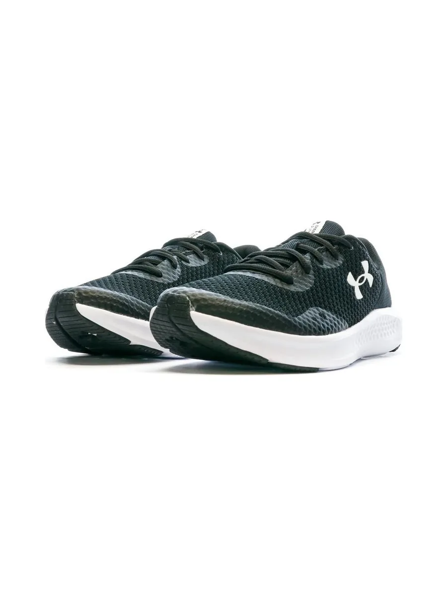 Chaussures de Running Noir/Blanc Femme Under Armour Charged Pursuit 3 6