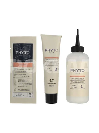 Phyto Phytocolor Permanent Color 110ml - #5.7 Brown Light Chestnut 2
