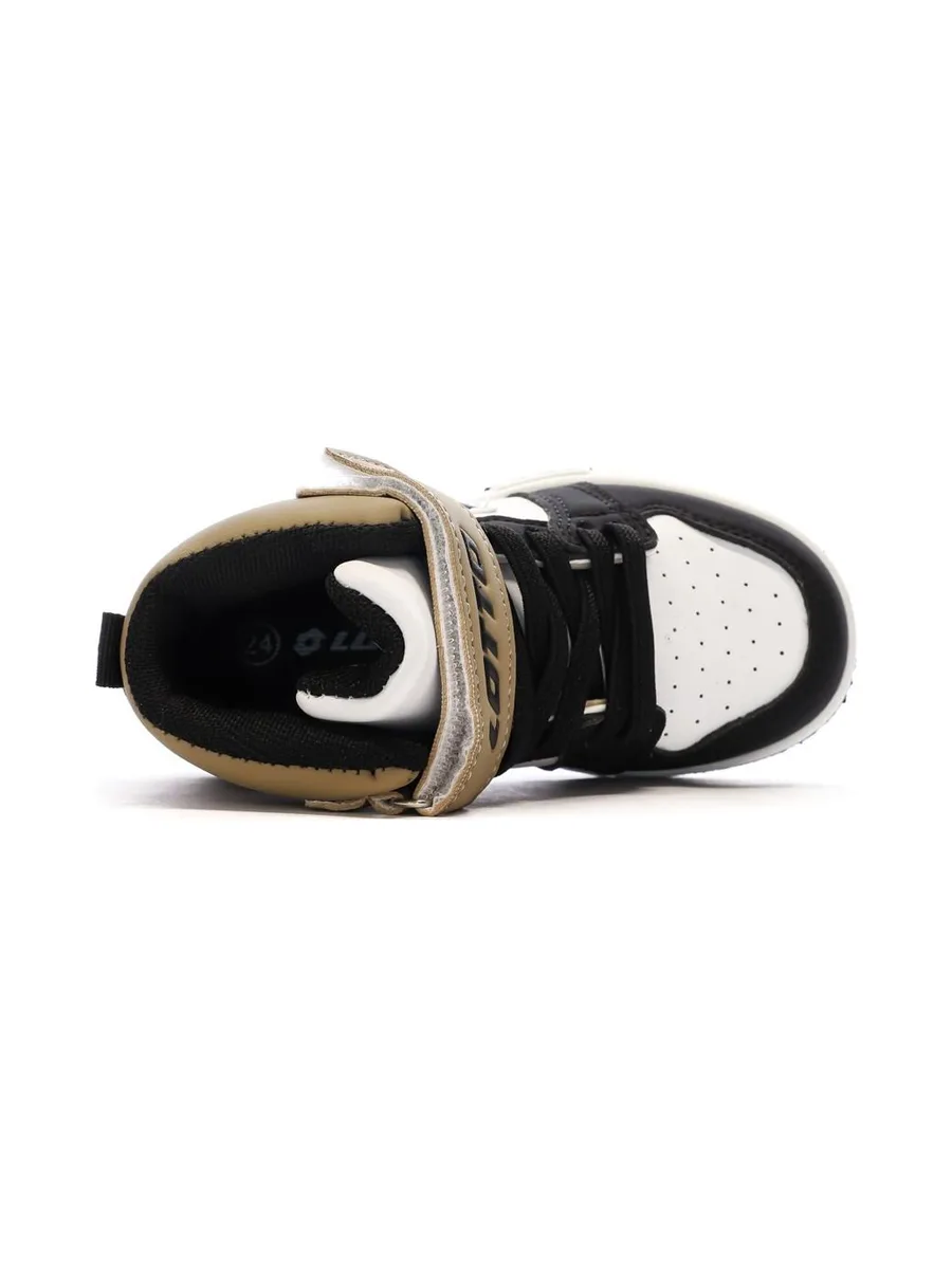 Baskets Kaki/Noir Garçon Lotto Ravenne 5