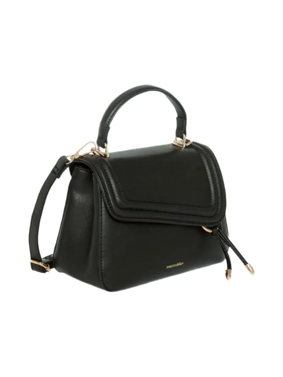 Sac à Bandoulière Noir Femme Manoukian Melissa 2