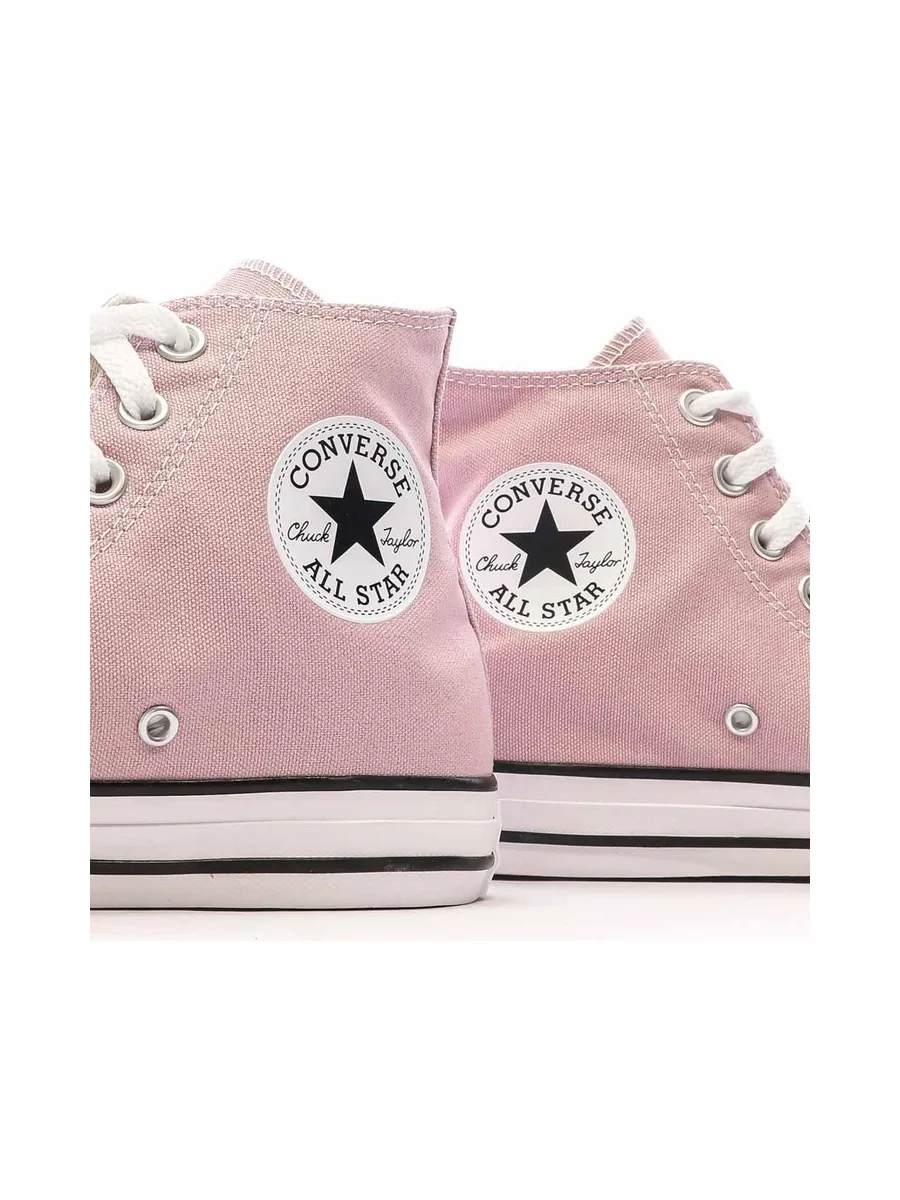 Baskets Rose Femme Converse Chuck Taylor 8