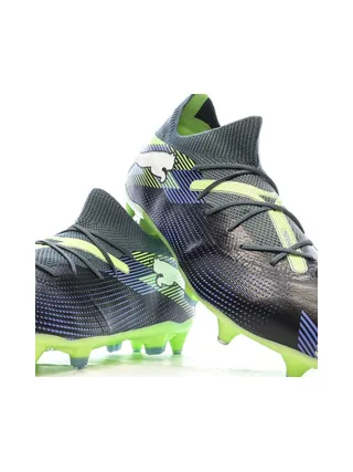 Chaussures de football Noir/Vert Homme Puma Future 7 Match MxSG 7