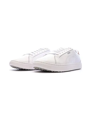 Baskets de golf Blanches/Camel Homme Puma Hypnotic 6