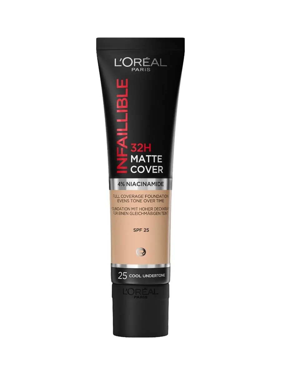 Fond de teint L'Oréal Paris Infaillible Matte Cover 25 Rosé 2