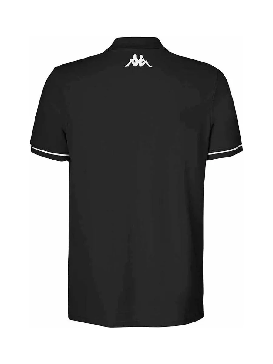 Polo Noir Homme Kappa Barli 3