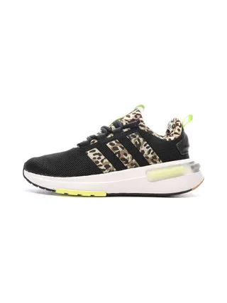 Chaussures de running Noires/Jaunes Femme Adidas Racer 1