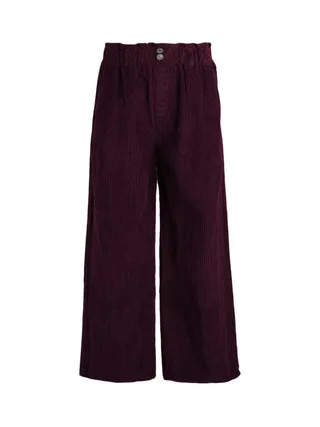 Pantalon fluide Bordeaux Femme Teddy Smith Lylia 1