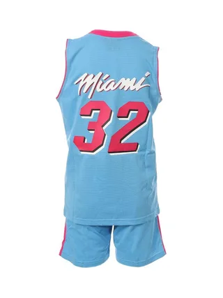 Miami Ensemble de basketball Bleu/Rose/Blanc Enfant Sport Zone 2