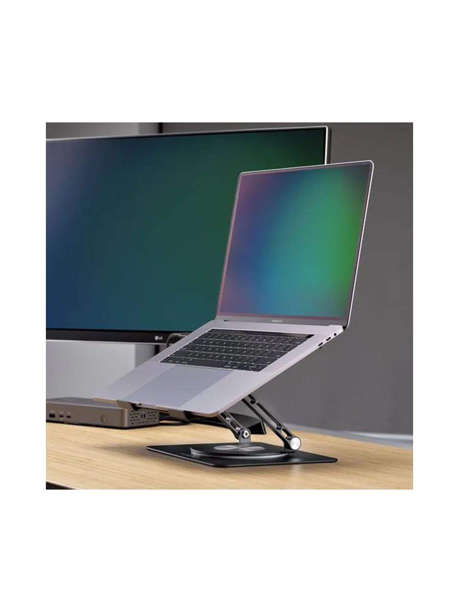 Computer Stand 360 Swivel/Rotating Base 8