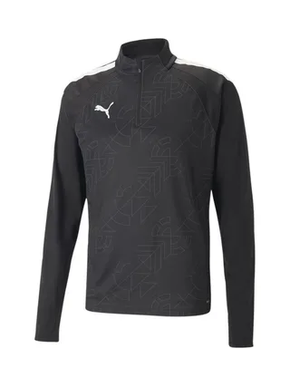 Sweat Noir Homme Puma Teamliga 1