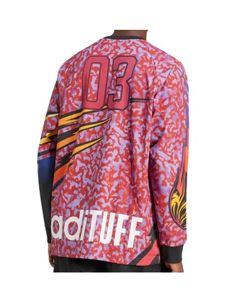 T-Shirt Rouge Homme Adidas Graphic Adilenium Season 3 2