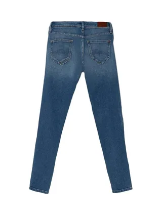 Jean Slim Bleu Fille Pepe Jeans Pixlette High 2