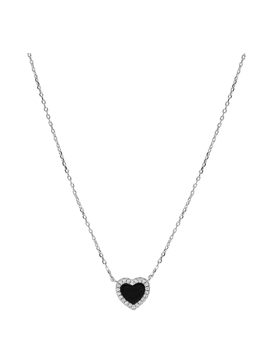 Collier Cœur Noir Clio Blue Angel 3