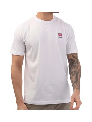 T-shirt Blanc Homme Diesel Just 16 Maglietta 1