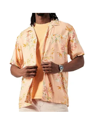 Chemise Orange à Motifs Homme Kaporal ROYALE24 1