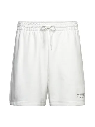 Short Blanc Homme New Balance Linear 1