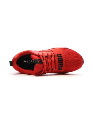Baskets Rouges Garçon Puma Wired Run 4