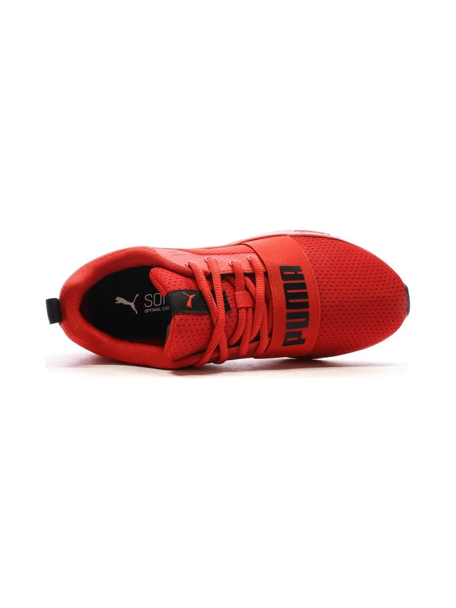 Baskets Rouges Garçon Puma Wired Run 5