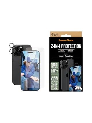 PanzerGlass 2-in-1 Bundle iPhone 16 Pro 2
