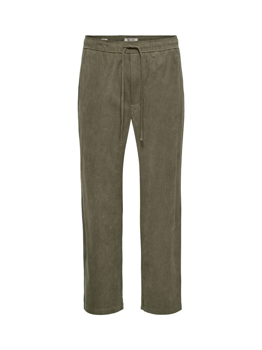Pantalon fluide Vert Homme Only & Sons Fade 2
