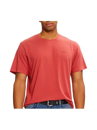 T-shirt Rouge Homme Pepe jeans Jacko PM508664 1