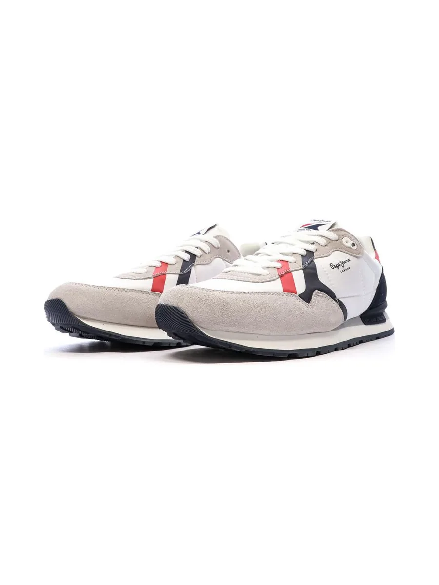 Baskets Gris/Blanc Homme Pepe Jeans Brit Road 7