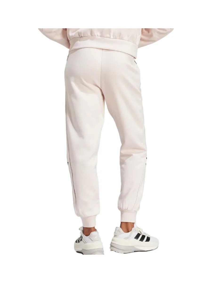 Jogging Rose/Noir Femme Adidas JF4788 3