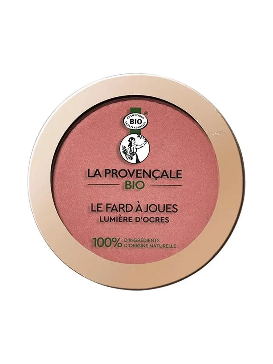 Fard à Joues Lumière d'Ocres La Provençale Bio 02 Rose Faïence 2