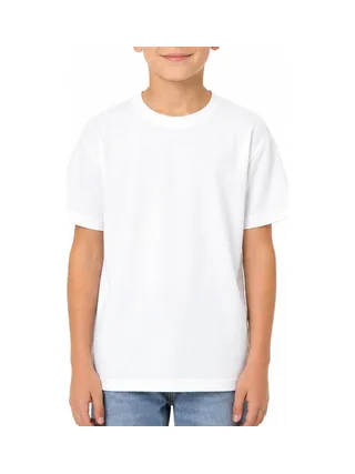 T-Shirt Blanc Garçon Paname Brothers Poly Indigo 1