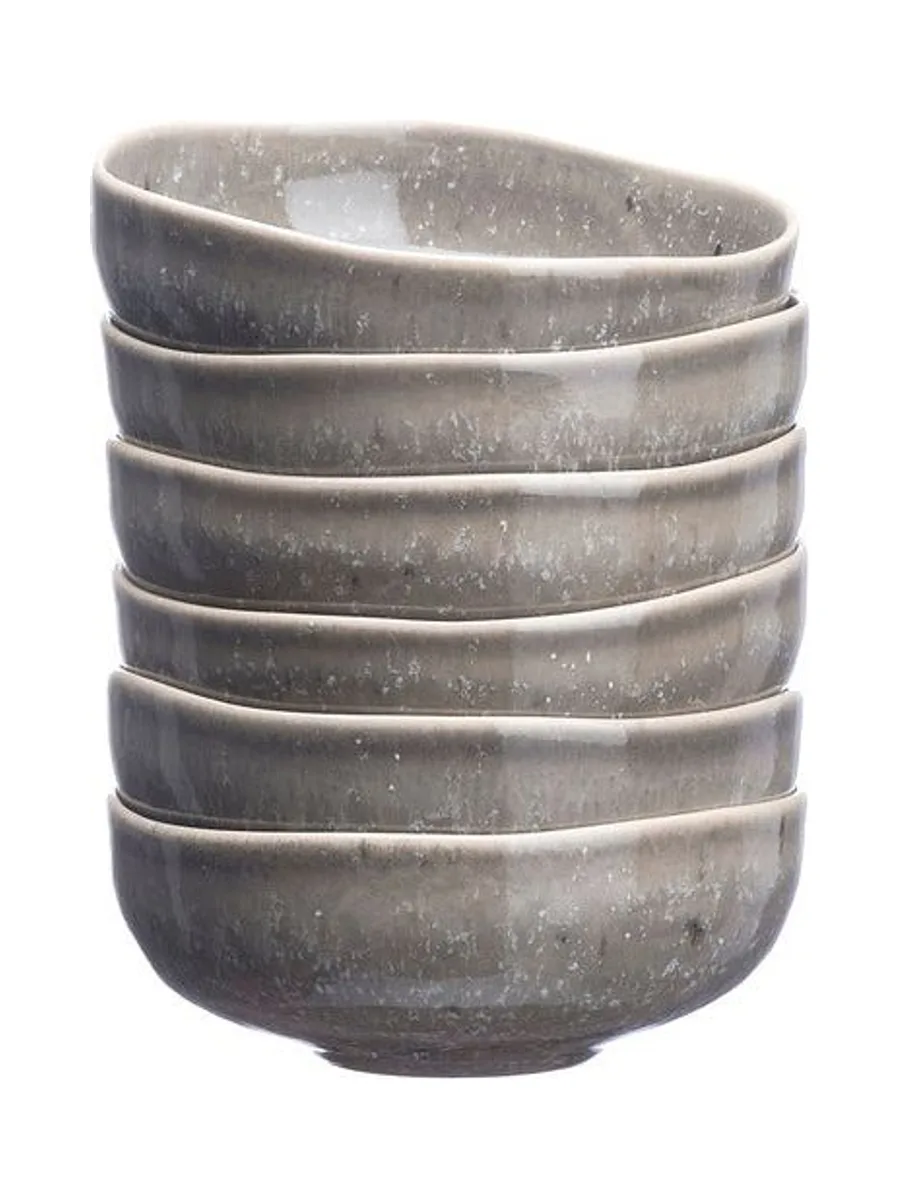 Bol STELLAR Ø14cm - 6 pièces - Gris béton 15