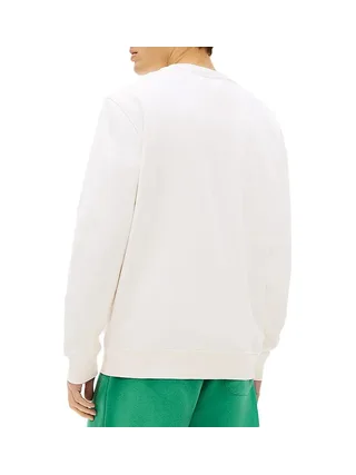 Sweat Blanc Homme Tommy Hilfiger Linear Crew 2