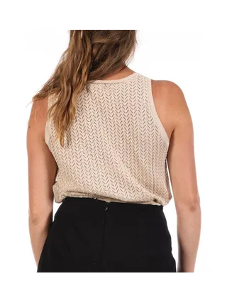 Débardeur Beige Femme Freeman t. porter daria Daria 2