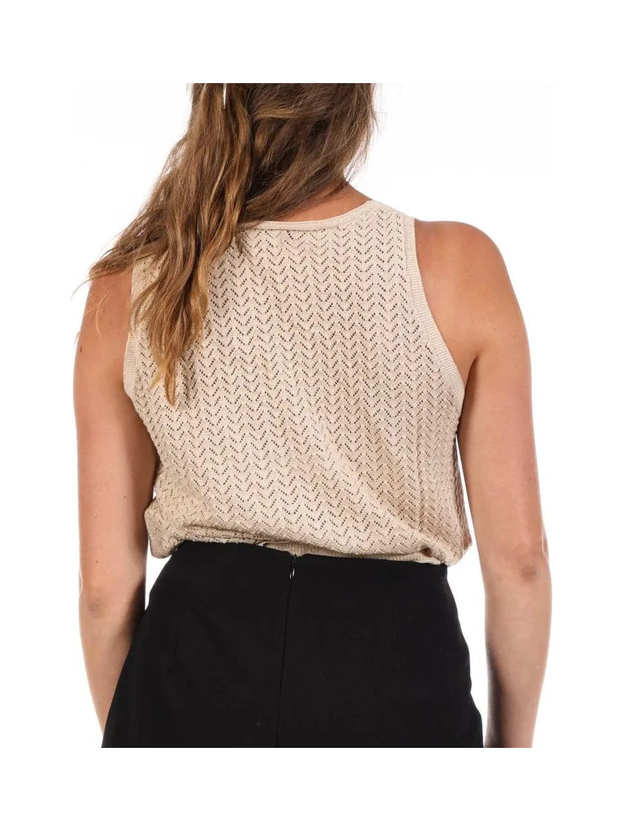 Débardeur Beige Femme Freeman t. porter daria Daria 3