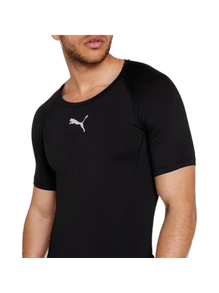 T-Shirt Noir Garçon Puma Liga 2